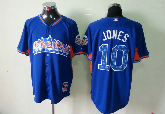 Orioles 10 Jones blue 2013 All Star Jerseys