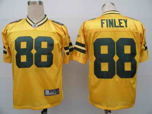 Packers 88 Jermichael Finley yellow Jerseys