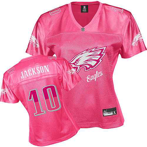 Philadelphia Eagles 10 JACKSON pink Womens Jerseys