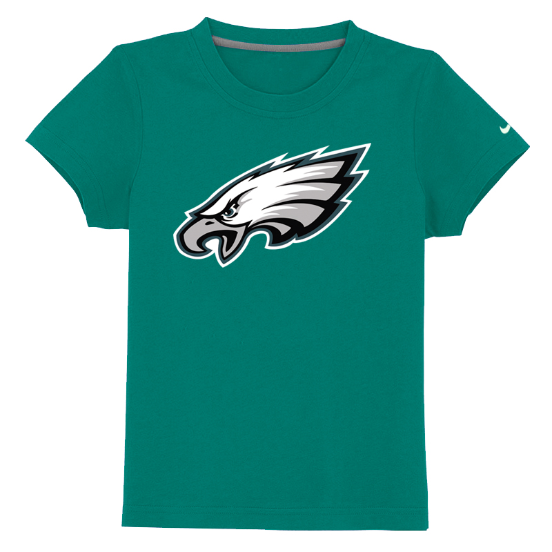 Philadelphia Eagles Authentic Logo Youth T-Shirt light Green