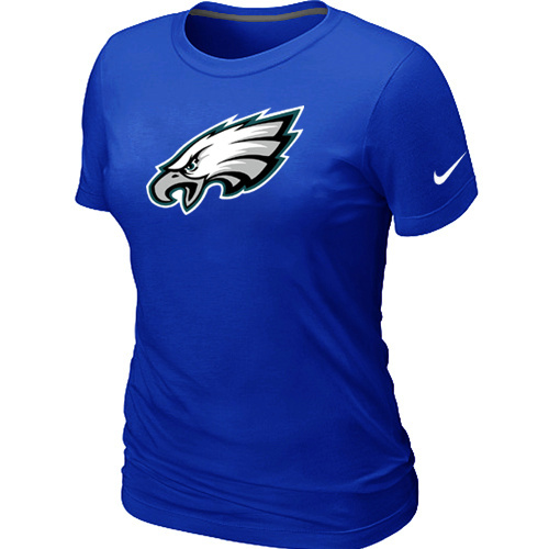 Philadelphia Eagles Blue Women's Logo T-Shirt