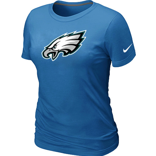 Philadelphia Eagles L.blue Women's Logo T-Shirt