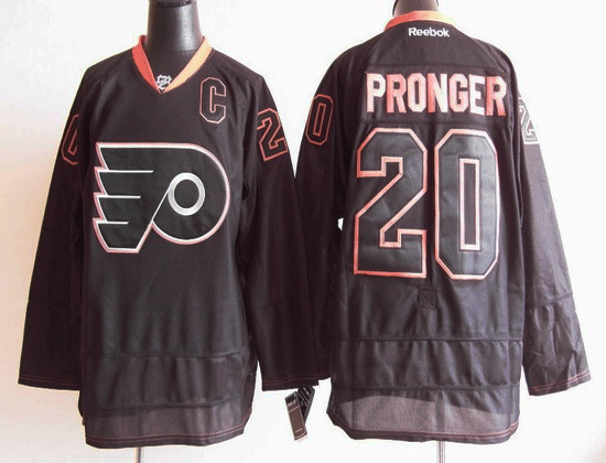 Philadelphia Flyers 20 PRONGER Ice black Jerseys