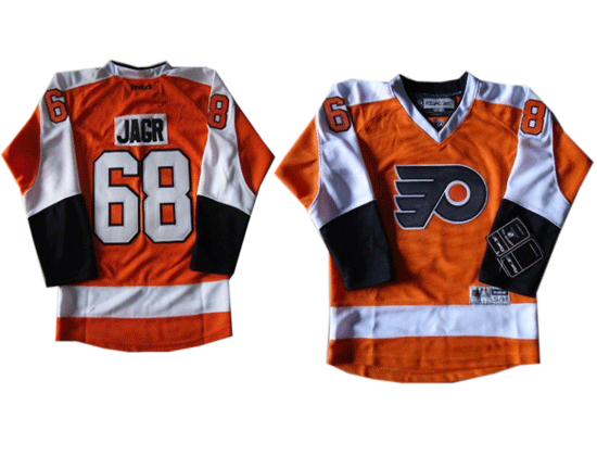 Philadelphia Flyers 68 JAGR Orange Youth Jersey