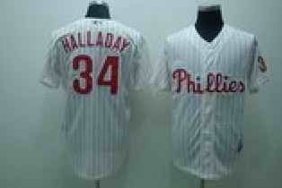 Phillies 34 Halladay white Kids Jersey