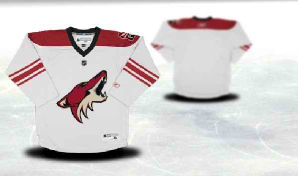 Phoenix Coyotes Youth Customized White Jersey
