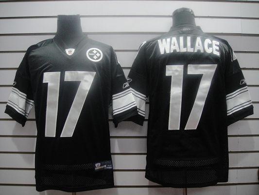 Pittsburgh Steelers 17 Wallace black Specter Style Jerseys