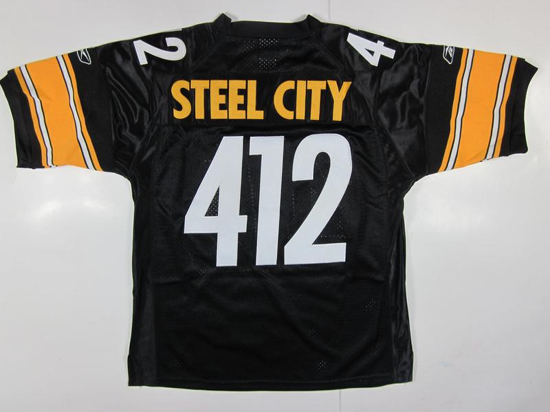 Pittsburgh Steelers 412 black Jerseys