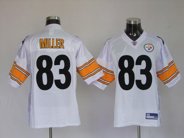 Pittsburgh Steelers 83 Heath Miller white Jerseys