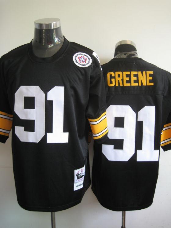 Pittsburgh Steelers 91 Greene black Jerseys