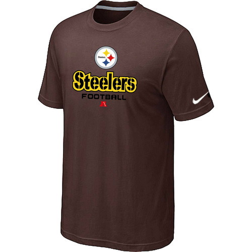 Pittsburgh Steelers Critical Victory Brown T-Shirt