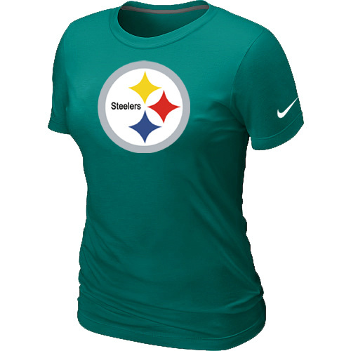Pittsburgh Steelers L.Green Women's Logo T-Shirt