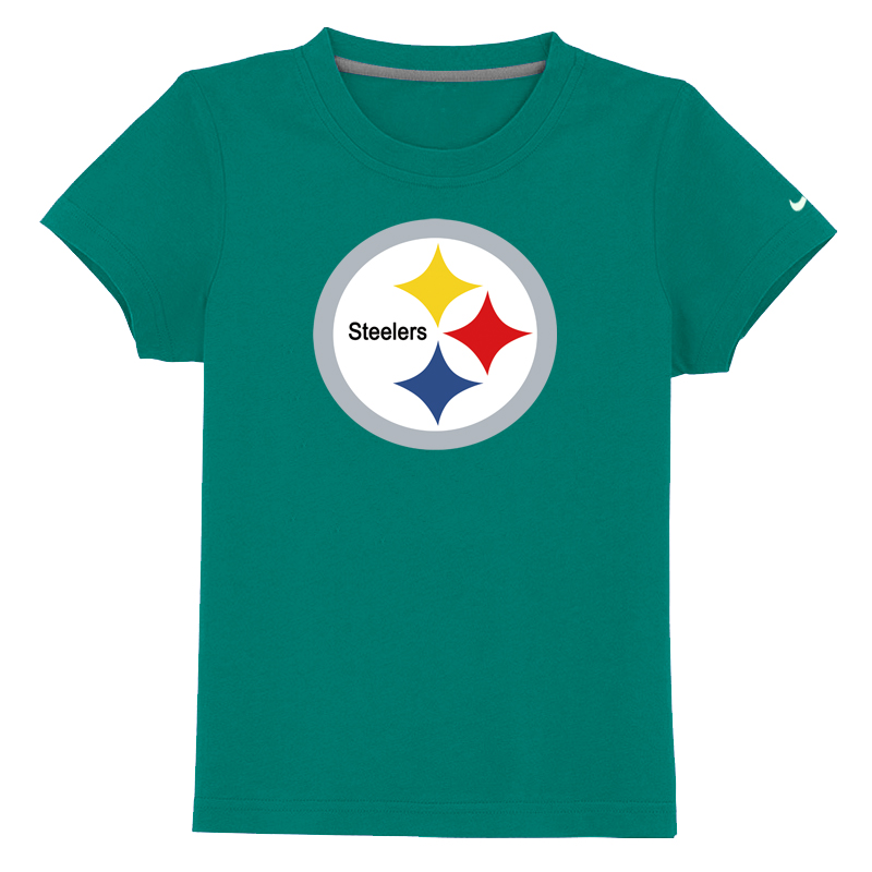 Pittsburgh Steelers Sideline Legend Authentic Logo Youth T-Shirt Green