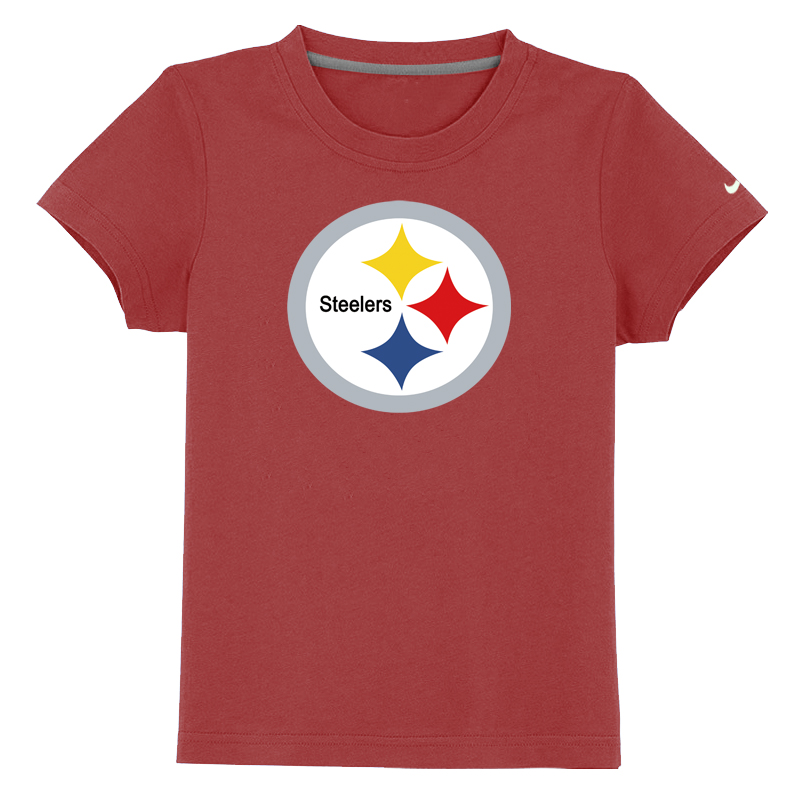 Pittsburgh Steelers Sideline Legend Authentic Logo Youth T-Shirt Red