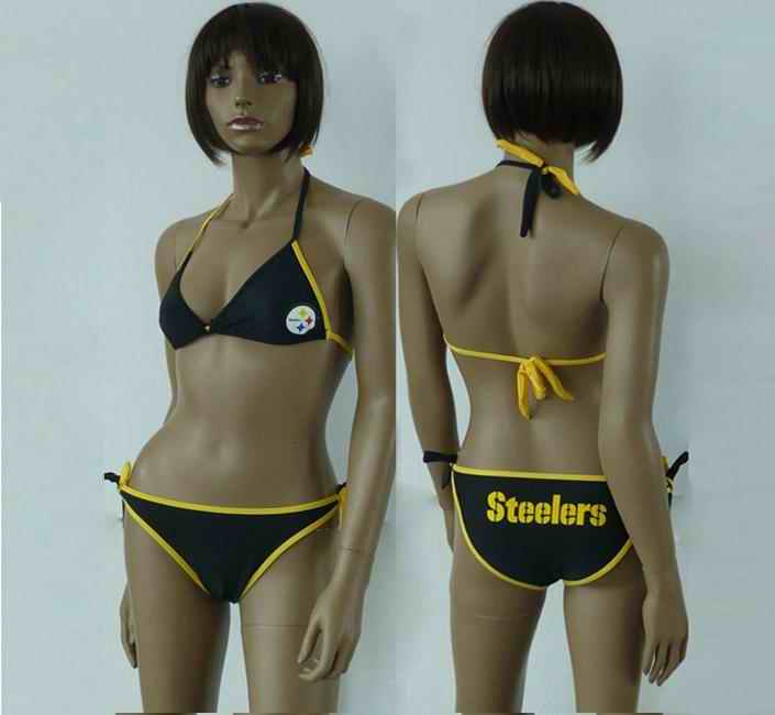 Pittsburgh Steelers women Halter Bikini