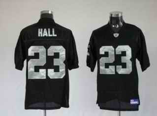 Raiders 23 DeAngelo Hall black Jerseys