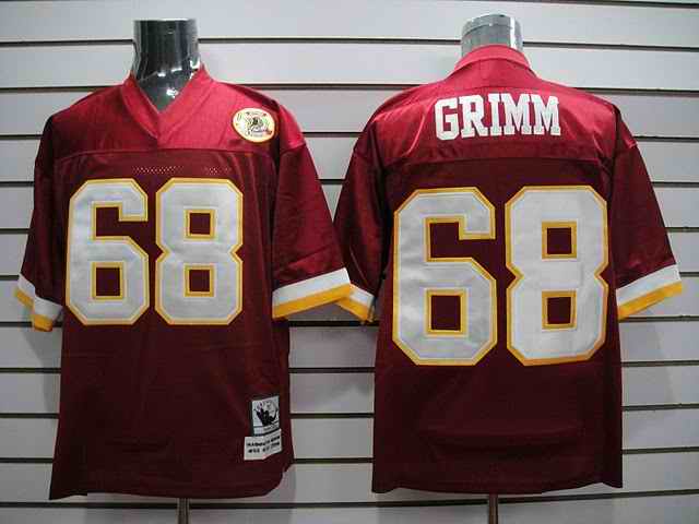 Redskins 68 Grimm red jerseys