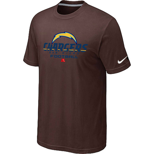 San Diego Charger Critical Victory Brown T-Shirt