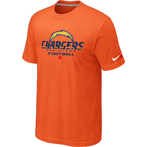 San Diego Charger Critical Victory Orange T-Shirt