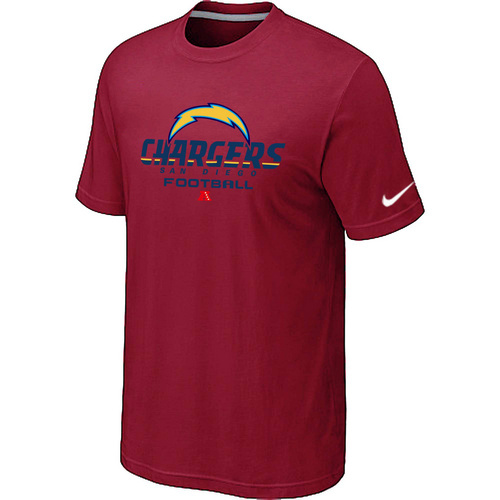 San Diego Charger Critical Victory Red T-Shirt