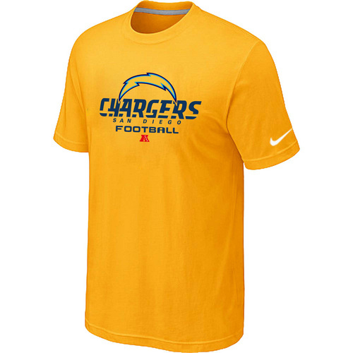 San Diego Charger Critical Victory Yellow T-Shirt