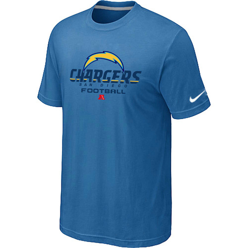 San Diego Charger Critical Victory light Blue T-Shirt