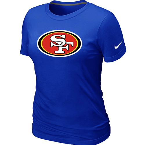 San Francisco 49ers Blue Women's Logo T-Shirt