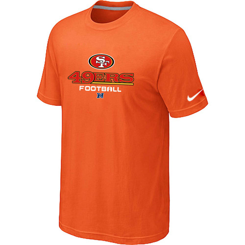 San Francisco 49ers Critical Victory Orange T-Shirt