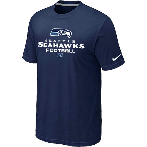 Seattle Seahawks Critical Victory D.Blue T-Shirt