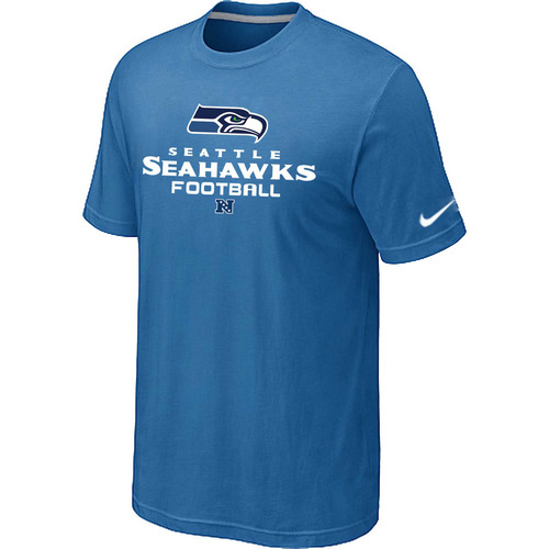 Seattle Seahawks Critical Victory light Blue T-Shirt