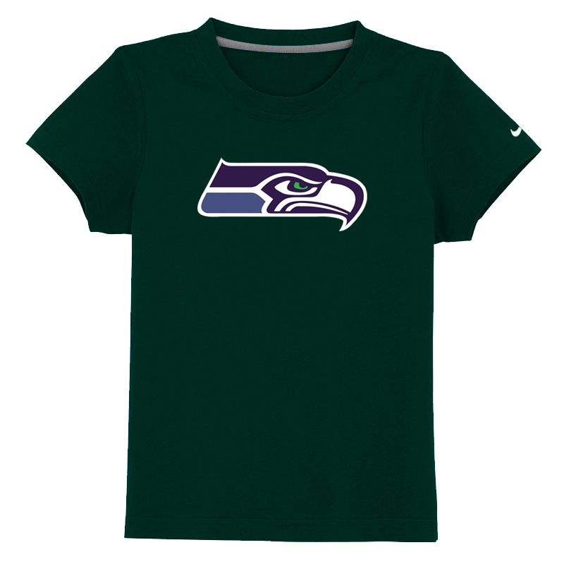 Seattle Seahawks Sideline Legend Authentic Logo Youth T-Shirt D.Green