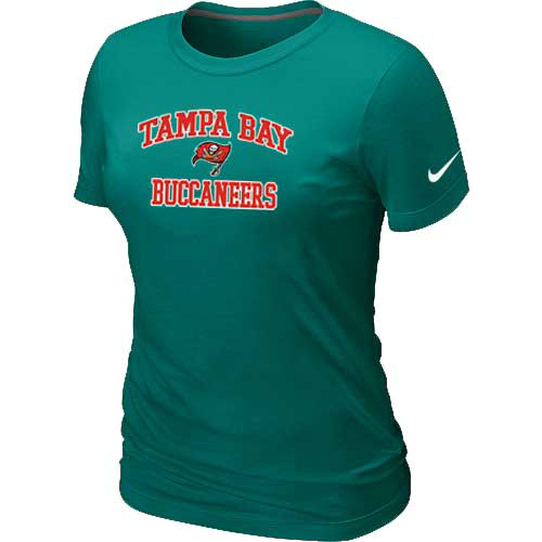 Tampa Bay Buccaneers Women's Heart & Soul L.Green T-Shirt