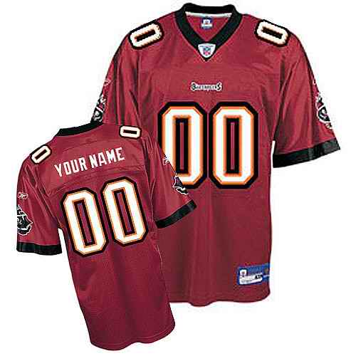 Tampa Bay Buccaneers Youth Customized red Jersey