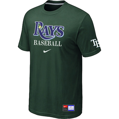 Tampa Bay Rays D.Green Nike Short Sleeve Practice T-Shirt