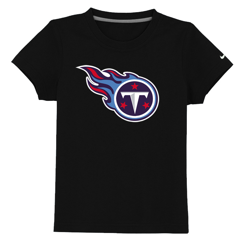 Tennessee Titans Sideline Legend Authentic Logo Youth T-Shirt Black