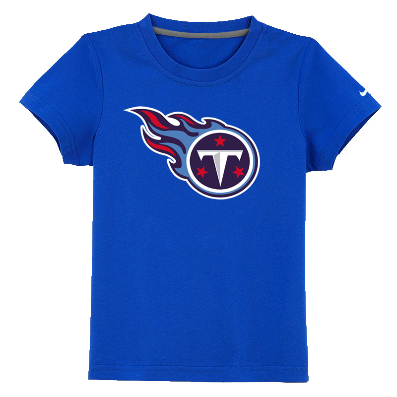 Tennessee Titans Sideline Legend Authentic Logo Youth T-Shirt Blue