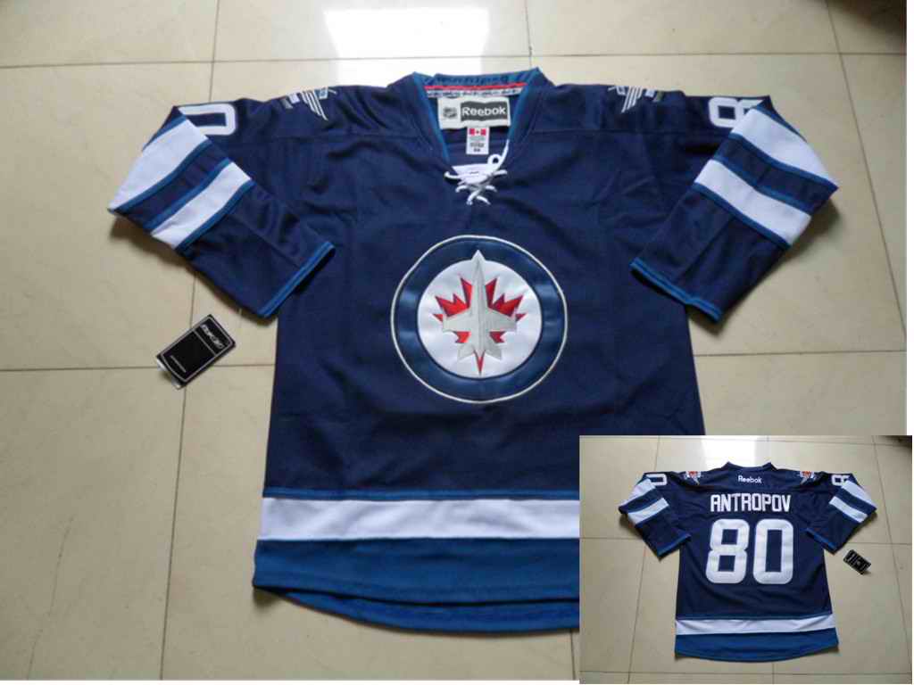 Toronto Maple Leafs 80 ANTROPOV blue jerseys