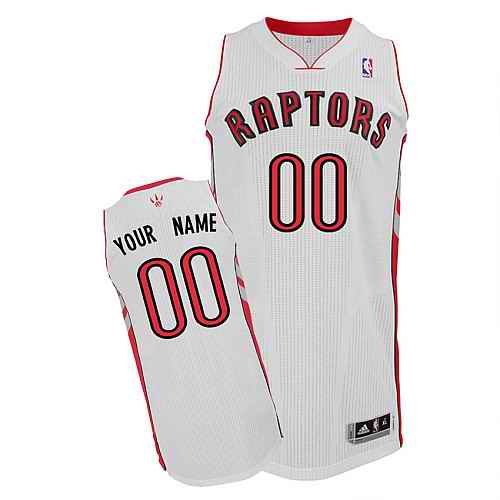 Toronto Raptors Custom white Home Jersey