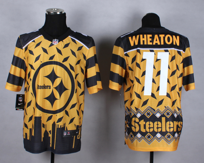 Nike Steelers 11 Wheaton Noble Fashion Elite Jerseys