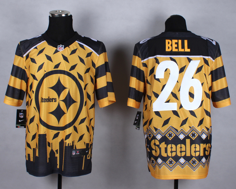 Nike Steelers 26 Bell Noble Fashion Elite Jerseys