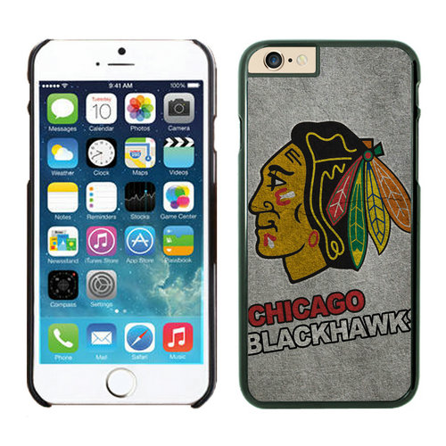 Chicago Blackhawks iPhone 6 Cases Black12