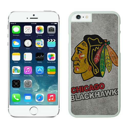 Chicago Blackhawks iPhone 6 Cases White02