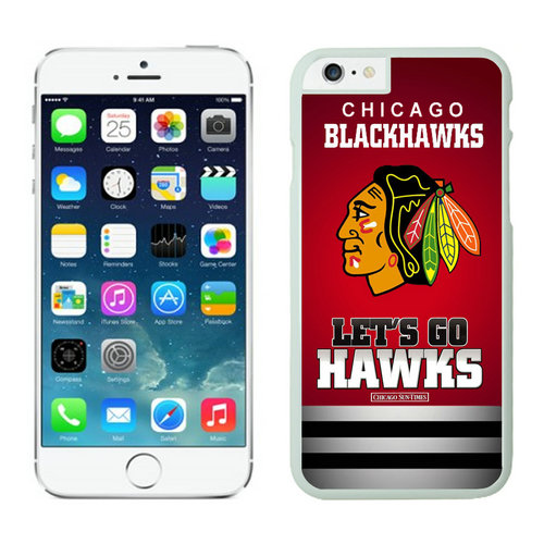 Chicago Blackhawks iPhone 6 Cases White10