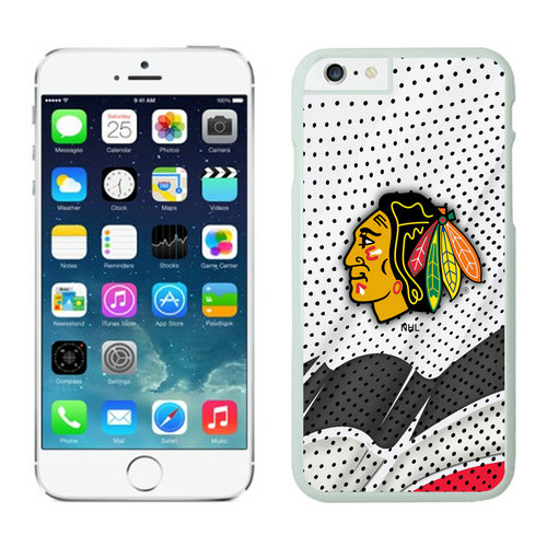 Chicago Blackhawks iPhone 6 Cases White12