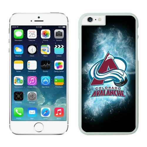 Colorado Avalanche iPhone 6 Cases White