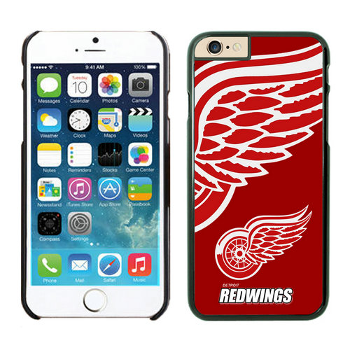 Detroit Red Wings iPhone 6 Cases Black02