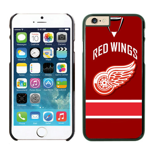 Detroit Red Wings iPhone 6 Cases Black03