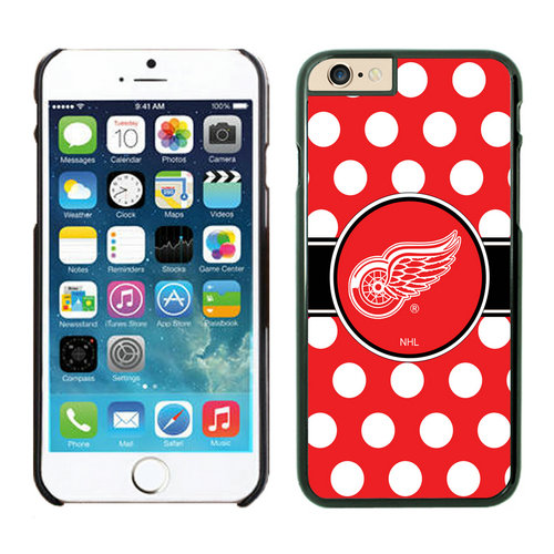 Detroit Red Wings iPhone 6 Cases Black04