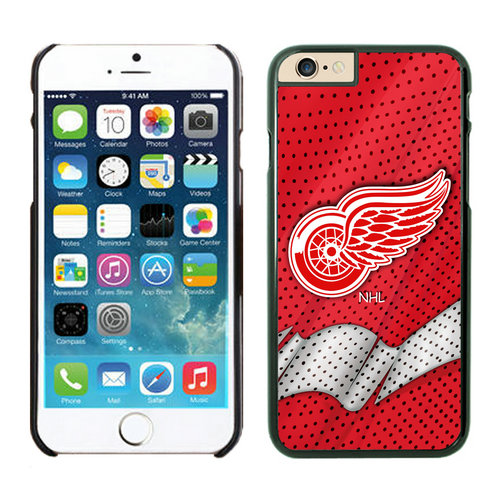 Detroit Red Wings iPhone 6 Cases Black06