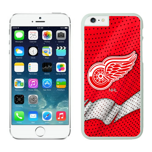 Detroit Red Wings iPhone 6 Cases White